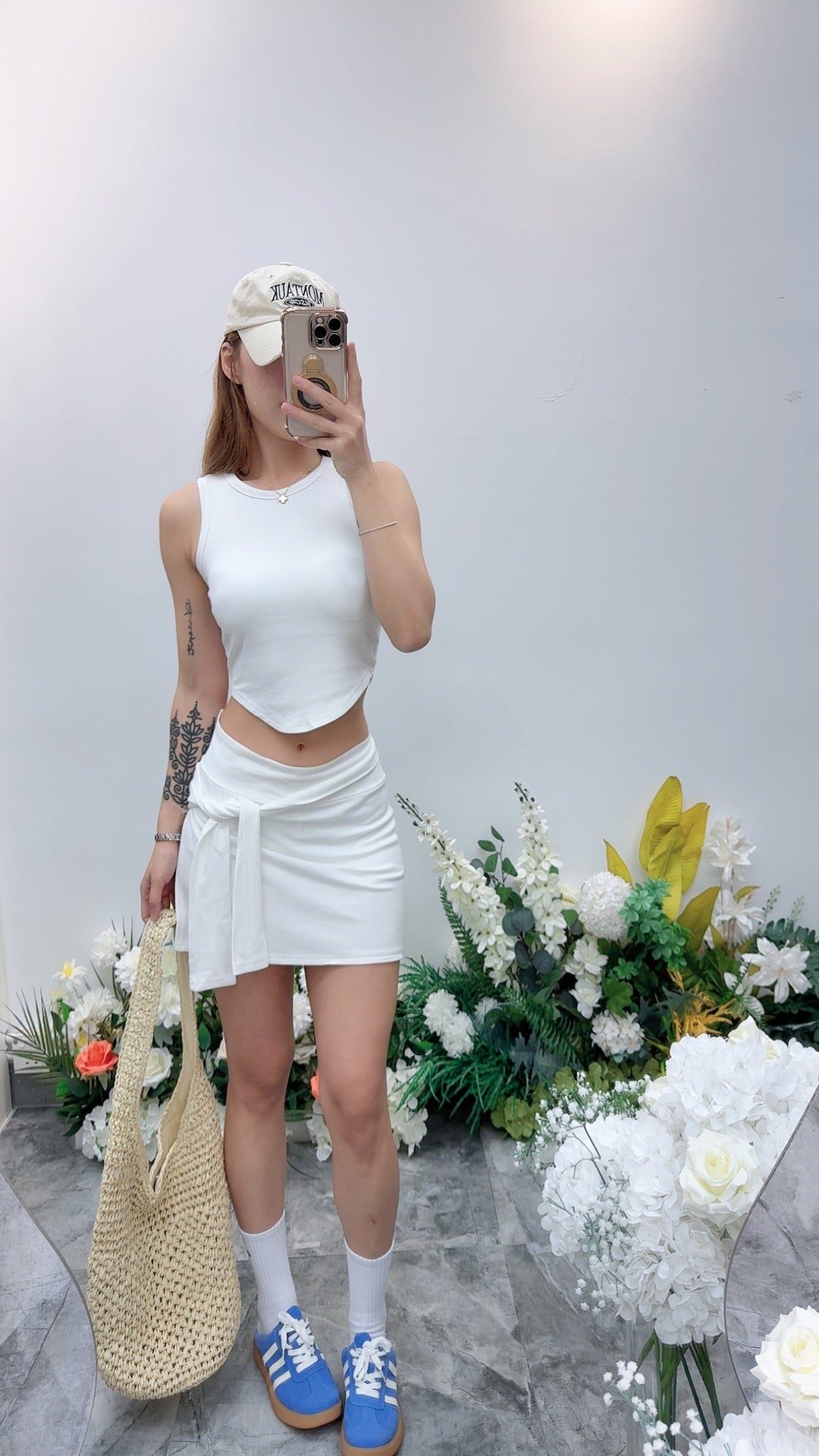 CU-tennis set(grey/white/black)