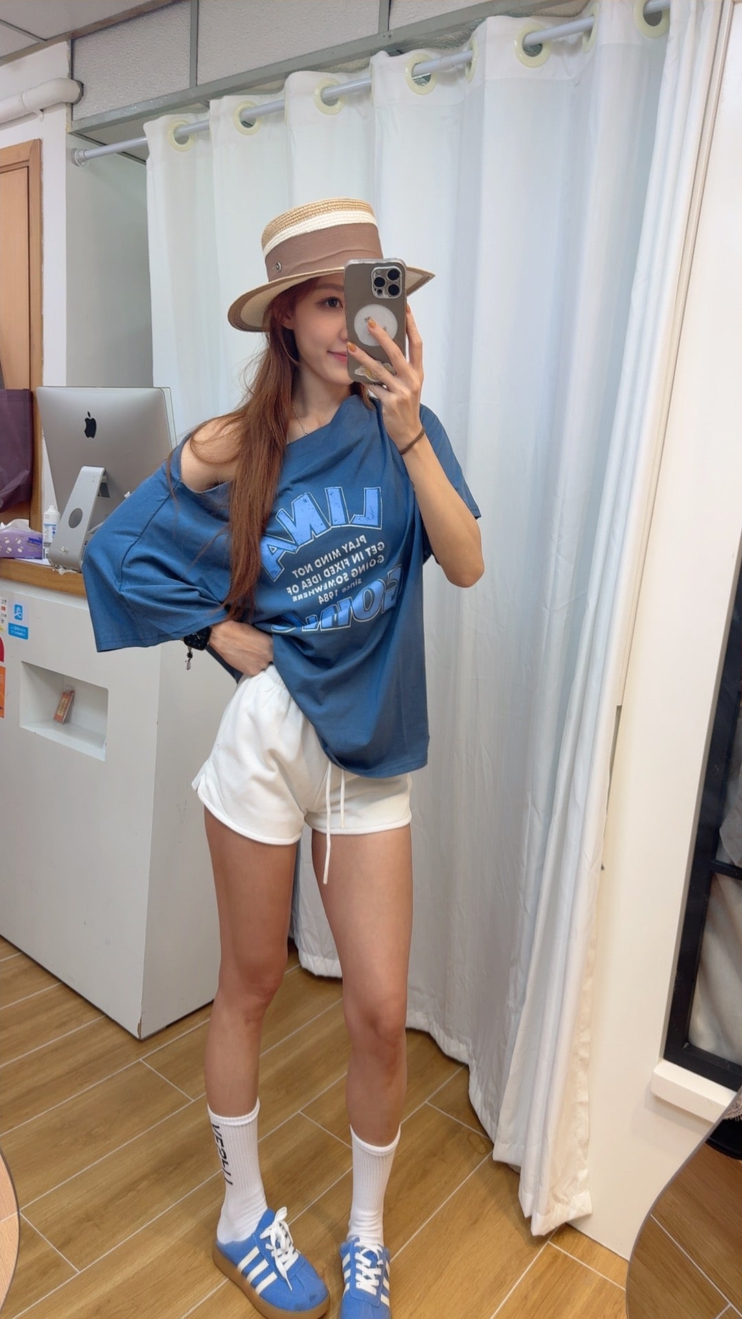 CU-Cotton White Shorts