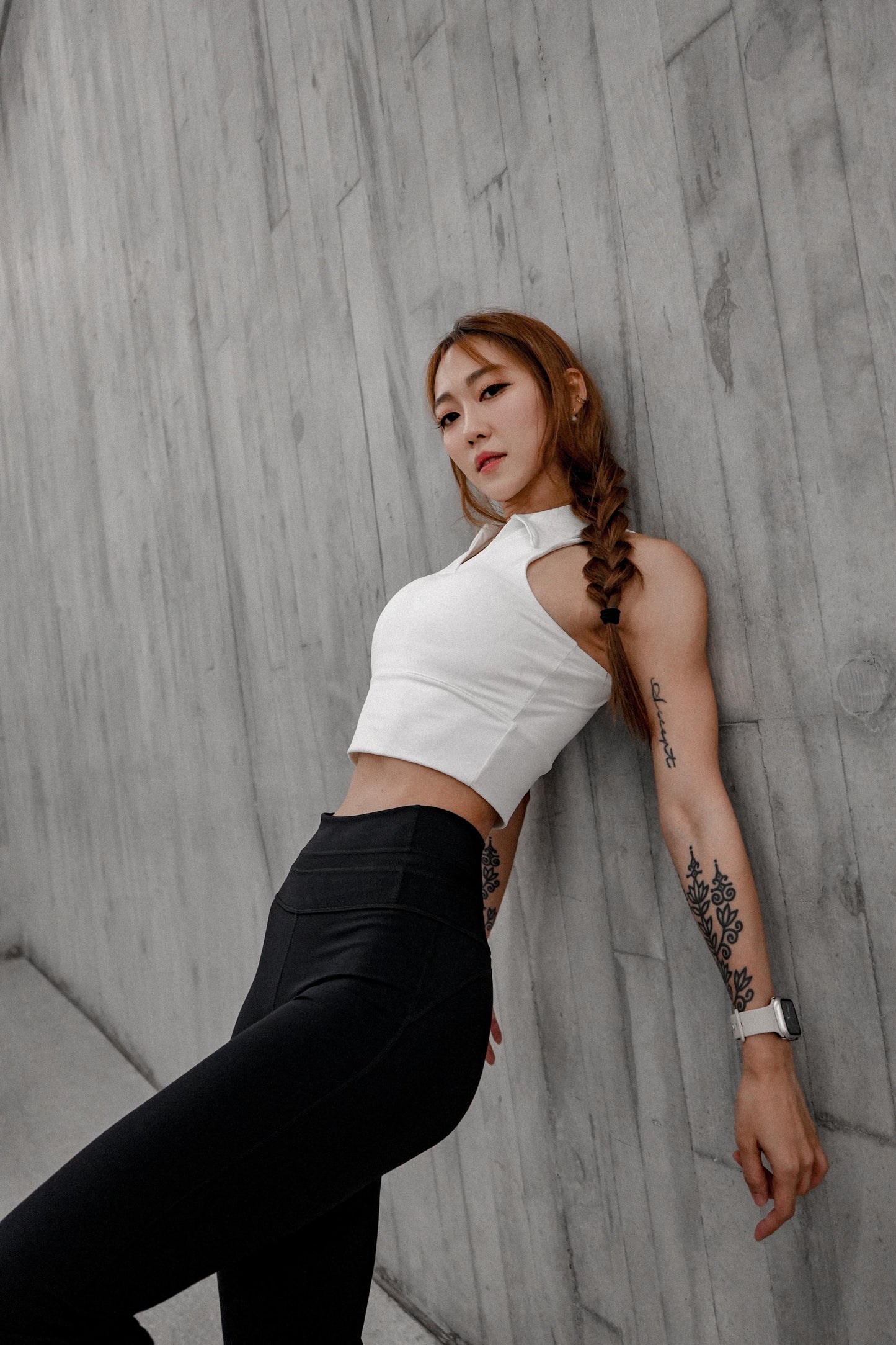 Collared movewell Bra Top