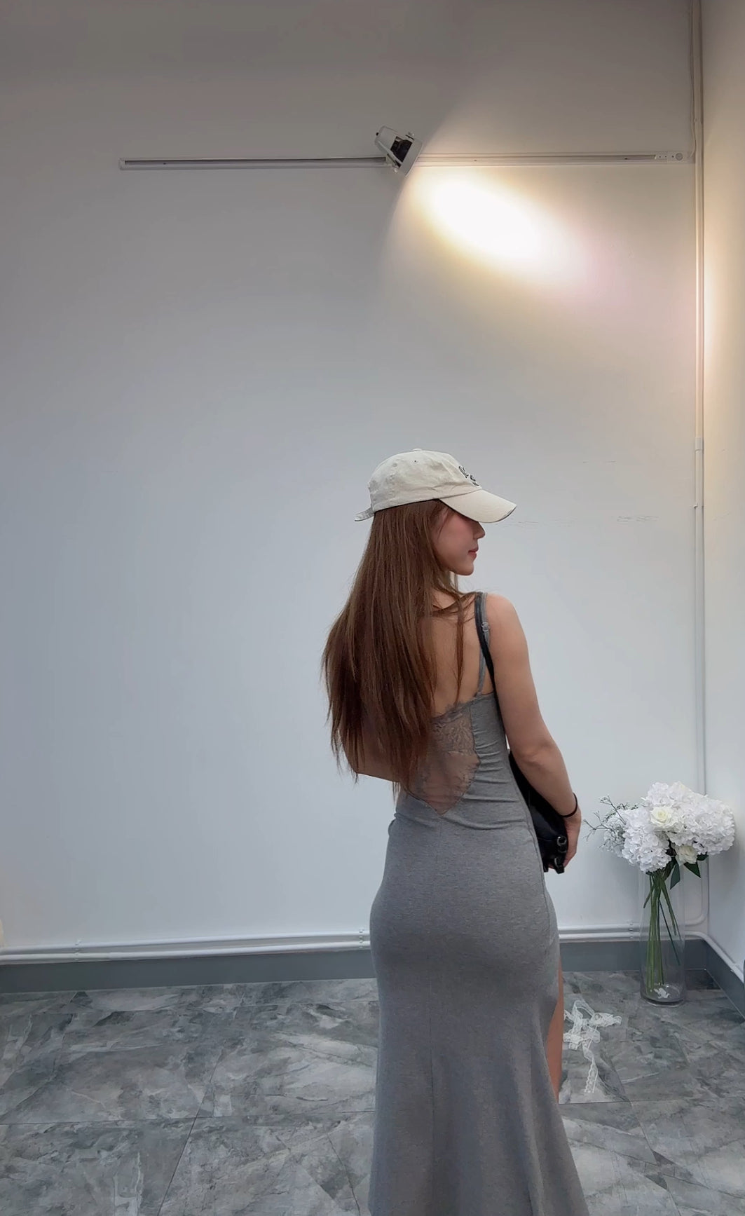 Yuui dress (black/grey)