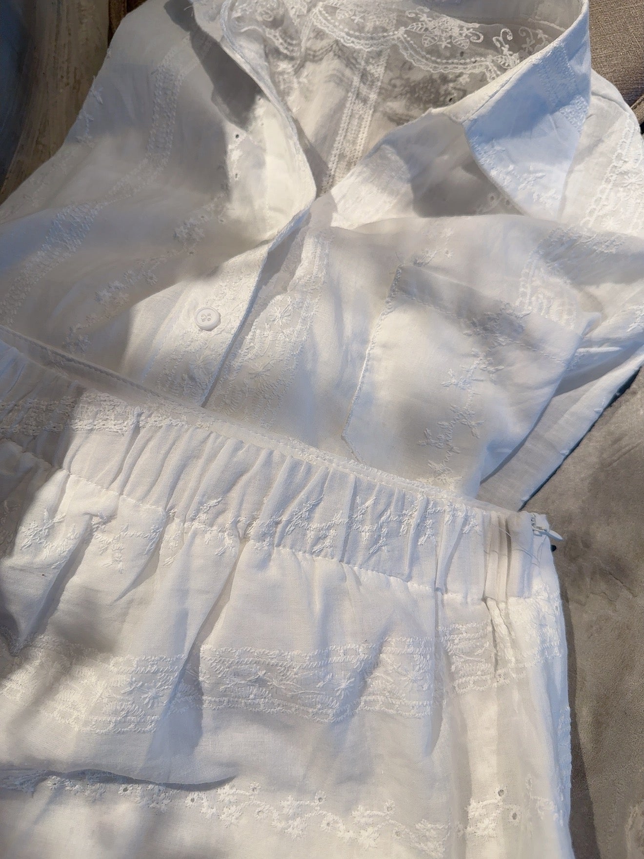 Lili lace skirt set