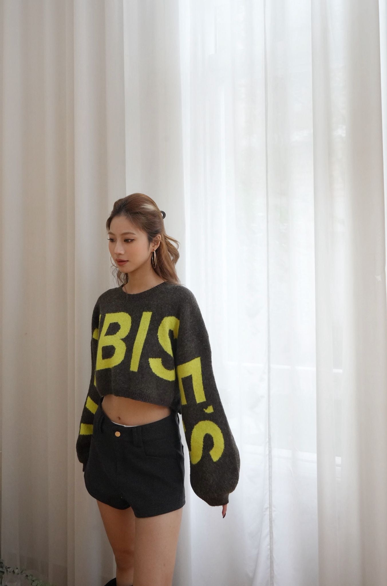 軟棉棉Knit Crop Top
