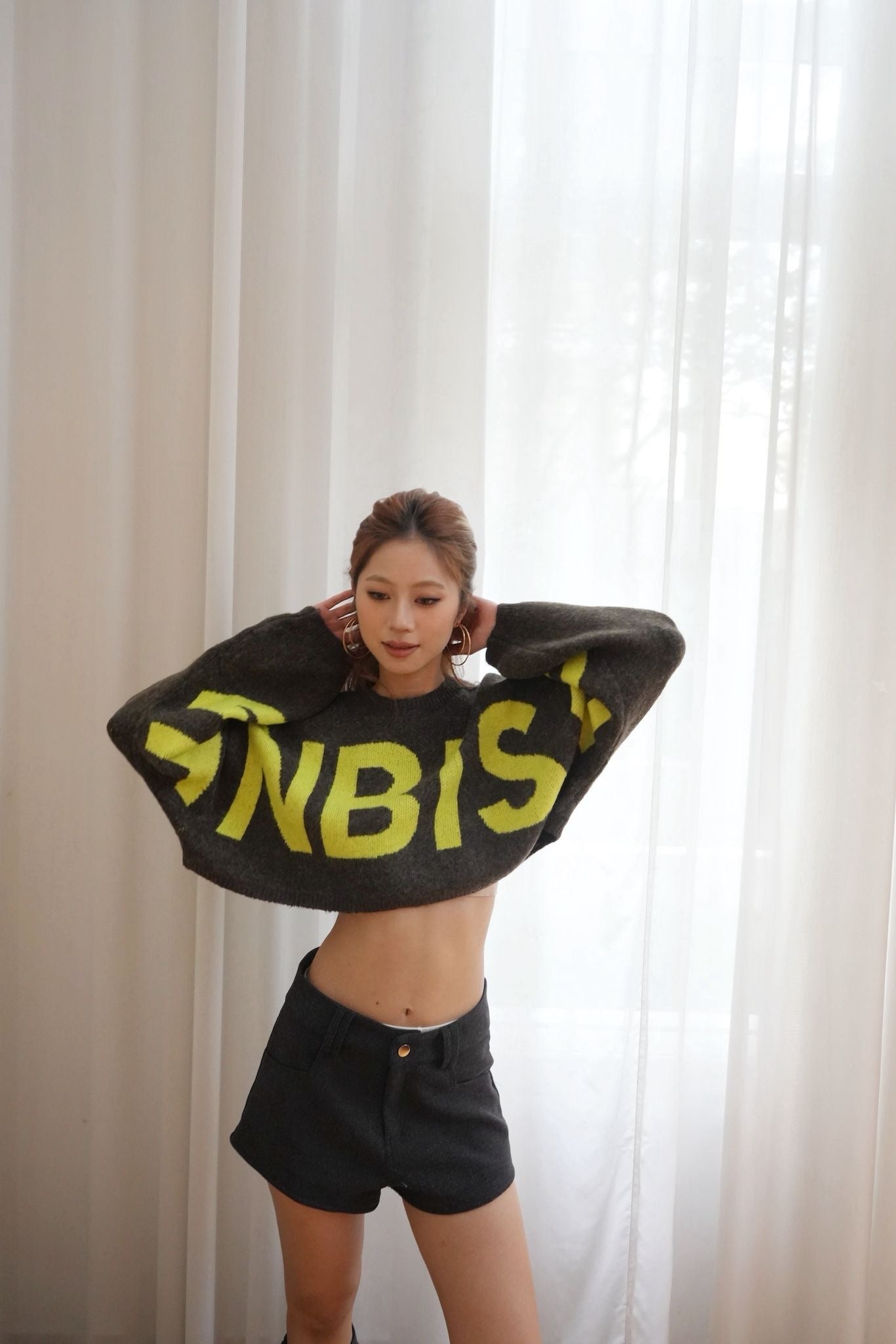 軟棉棉Knit Crop Top