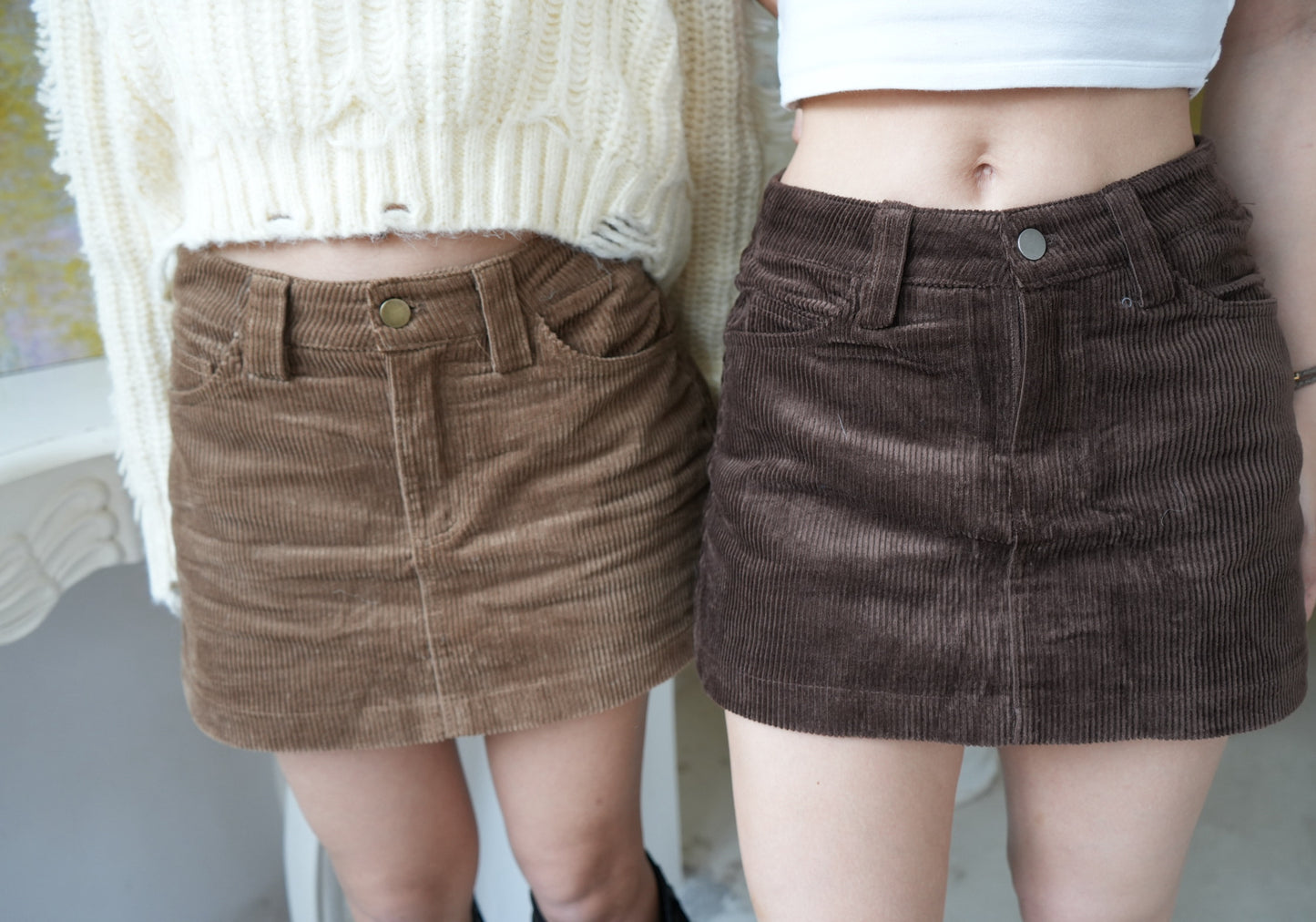 CU-秋冬must have-燈芯絨裙