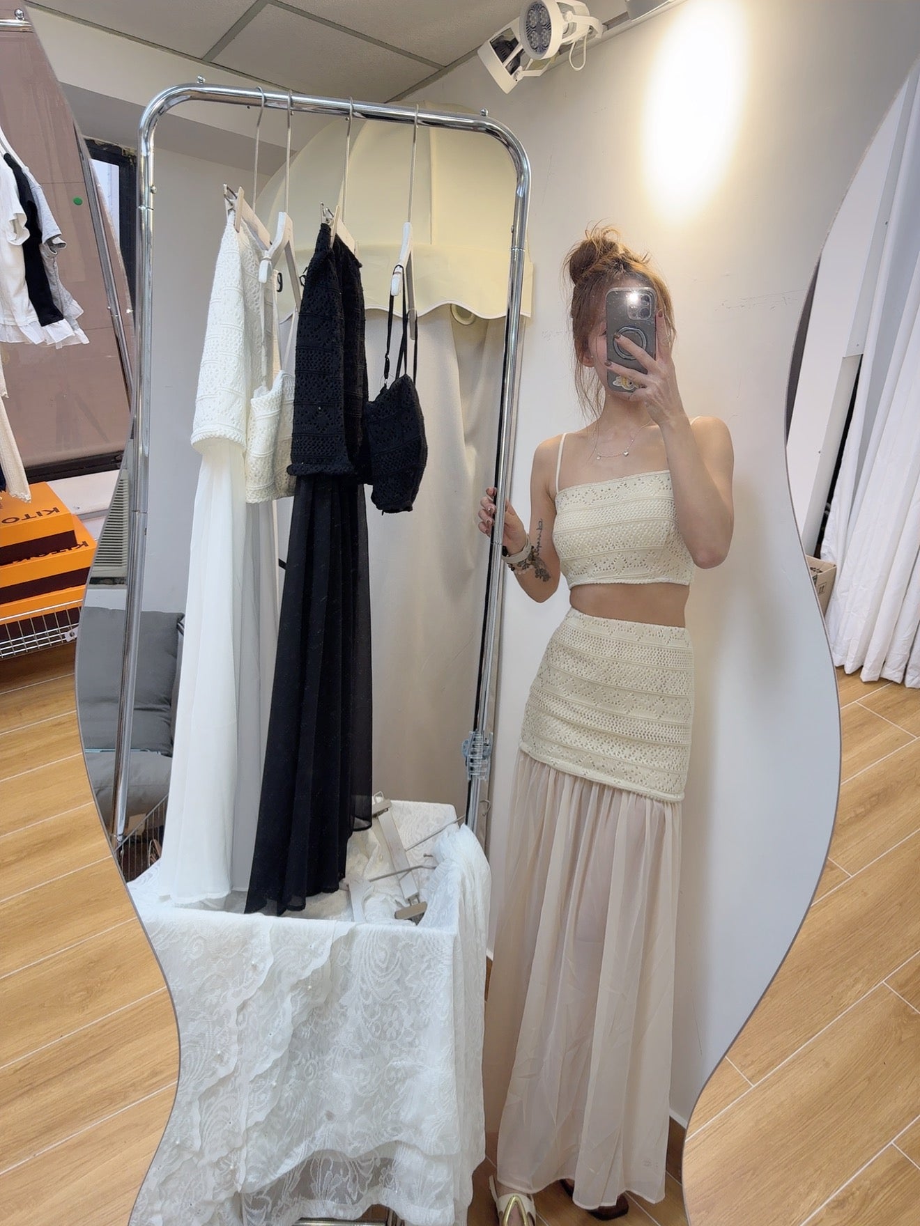 Kayley set (black/beige/white)
