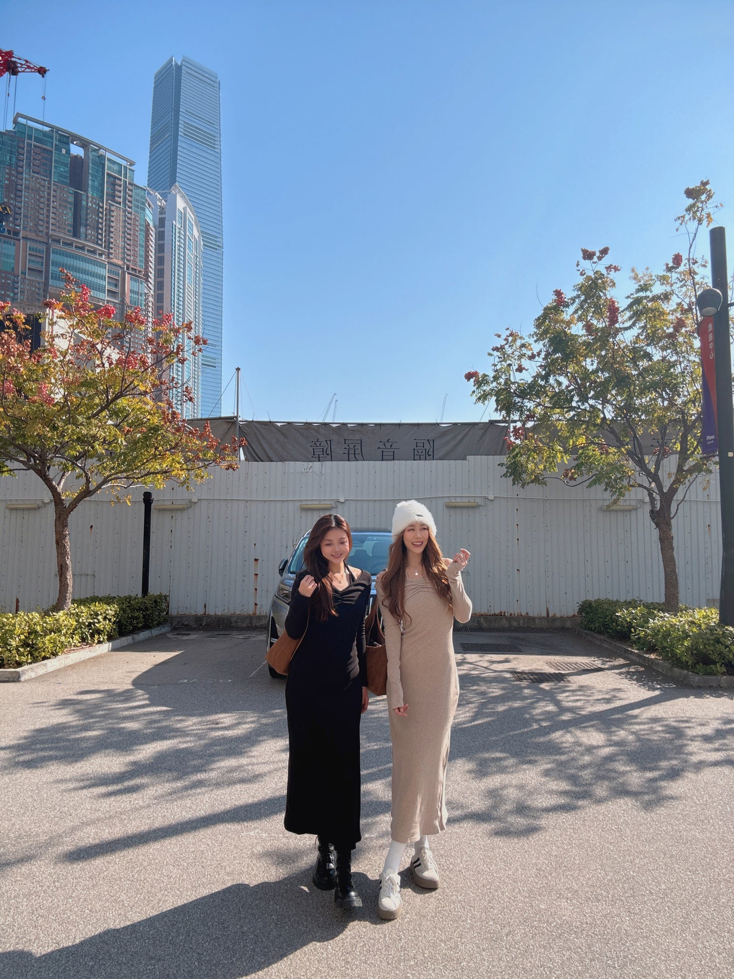 完美S型！ 加絨超顯瘦掛頸OPS