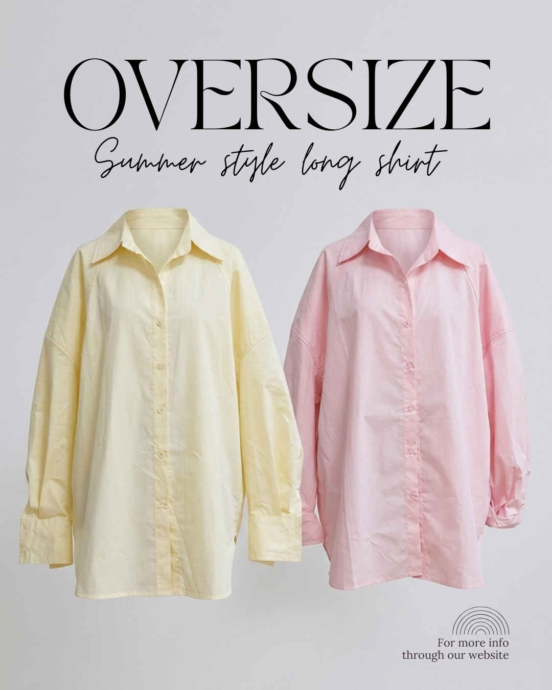CU-Paint oversize shirt (pink /yellow)