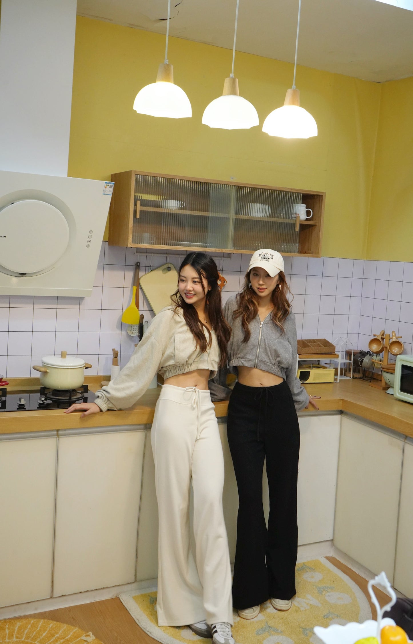 漫畫大長腿：冬日絨面褲