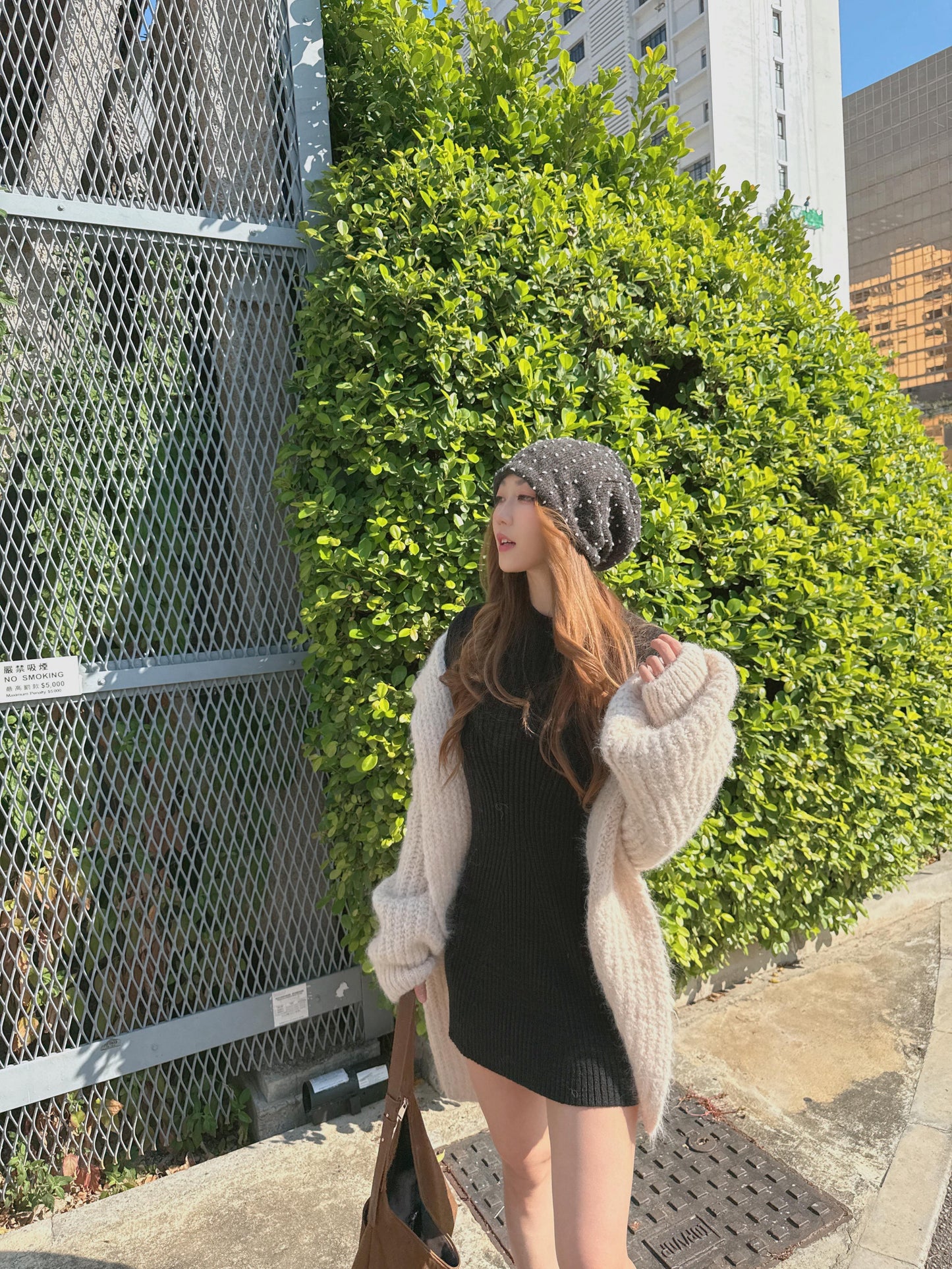 推介2穿！大冷帽泡泡袖中長外套&OPS