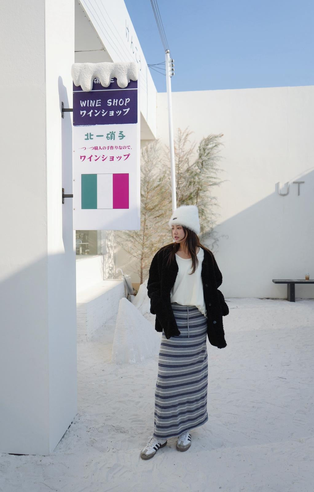 QQ羊羔毛oversize 毛毛褸