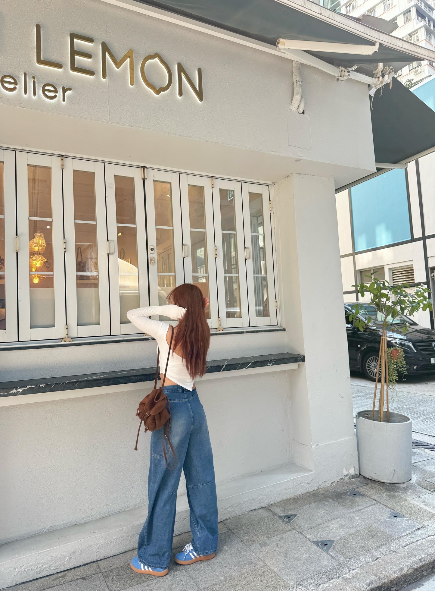 CU-［皇牌熱賣］彎月牛仔褲