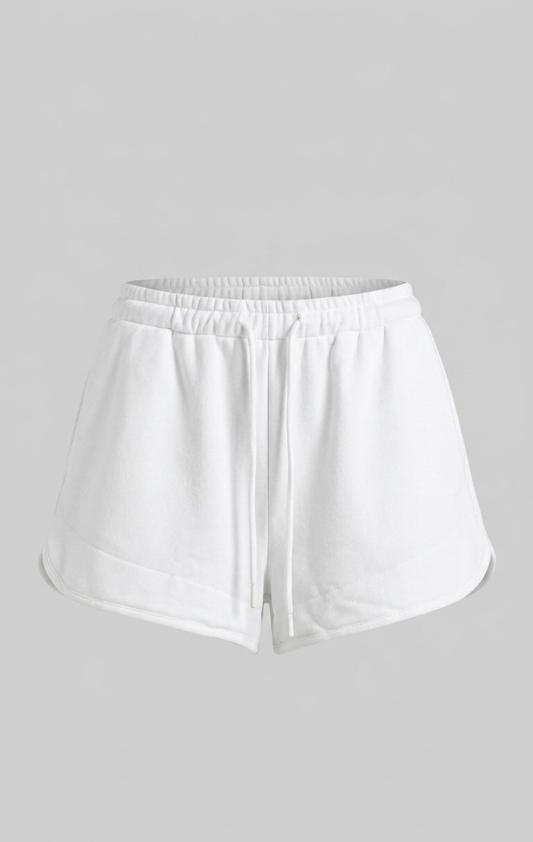 CU-Cotton White Shorts