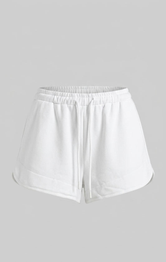 CU-Cotton White Shorts