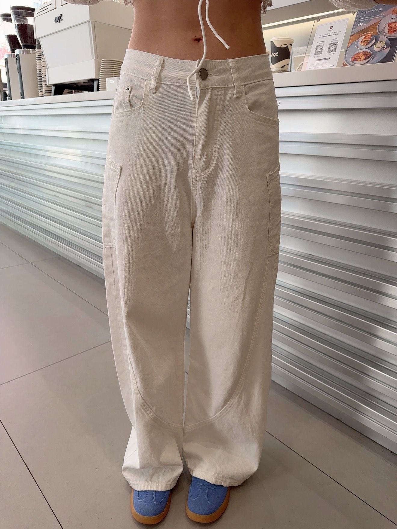 CU-［皇牌熱賣］彎月牛仔褲