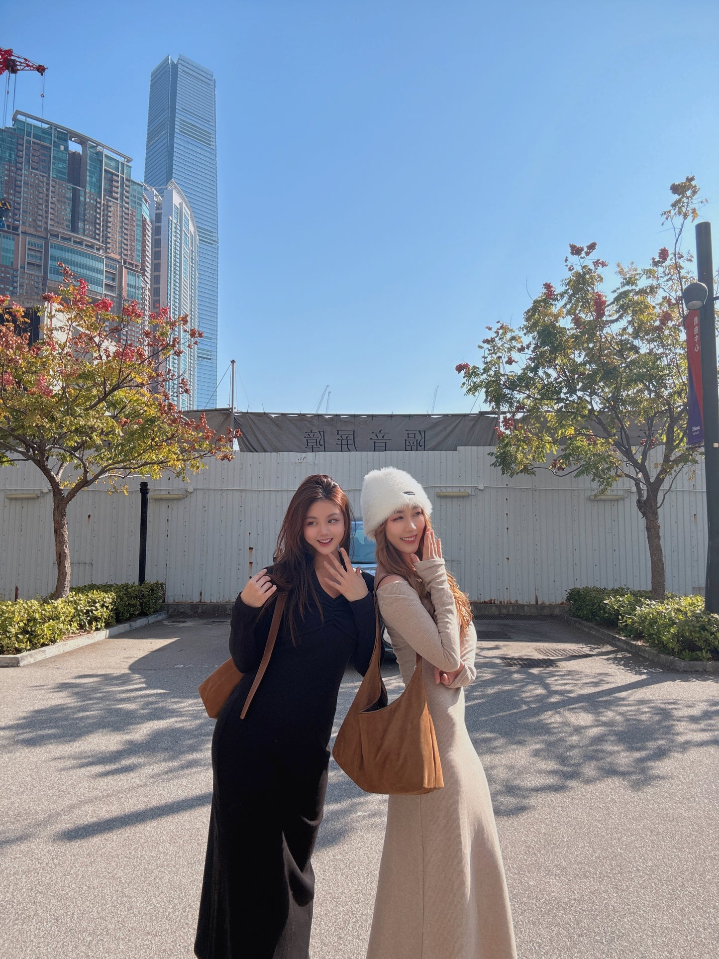 完美S型！ 加絨超顯瘦掛頸OPS