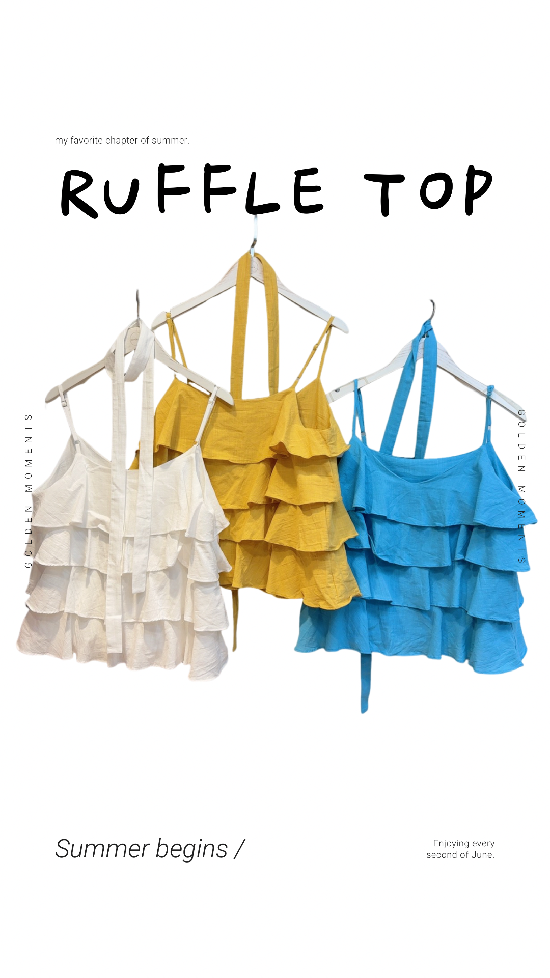 CU-ruffle top