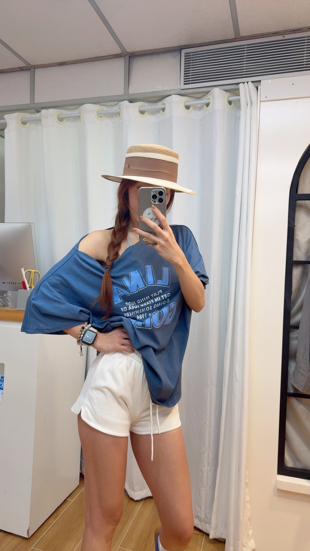 CU-Cotton White Shorts