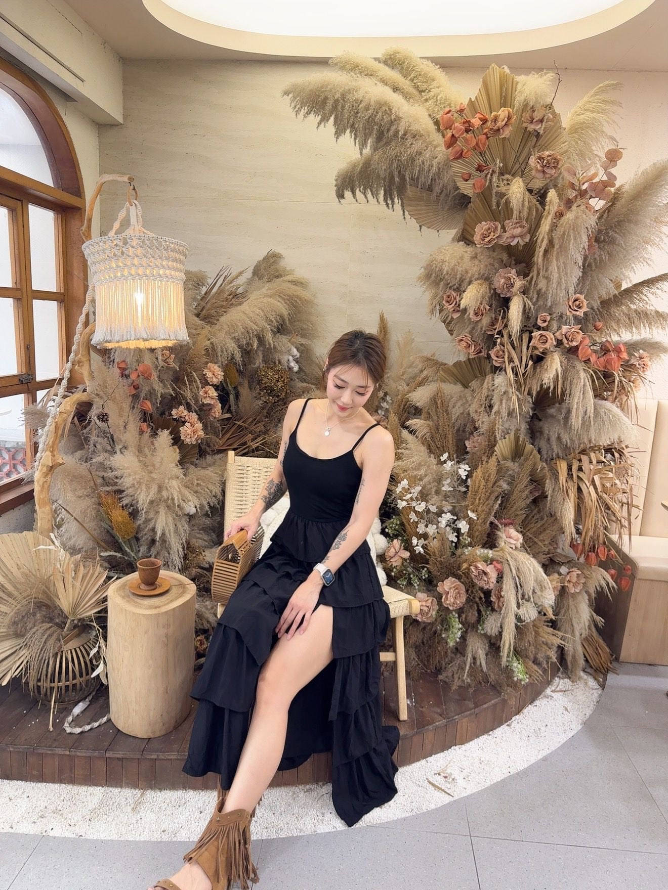 Layer Ruffle Black OPS