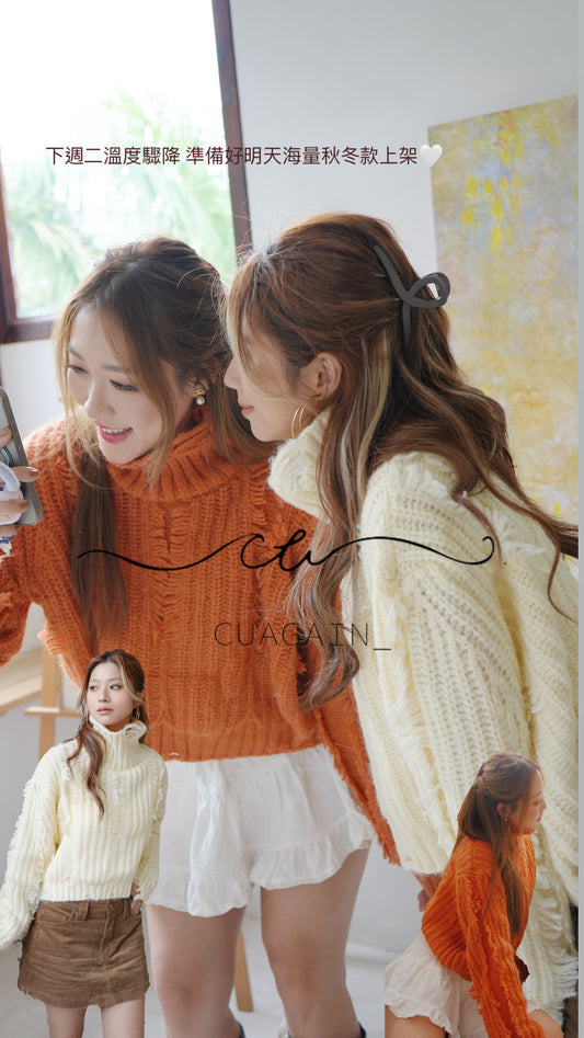 CU-MONNI KNIT(4colours)