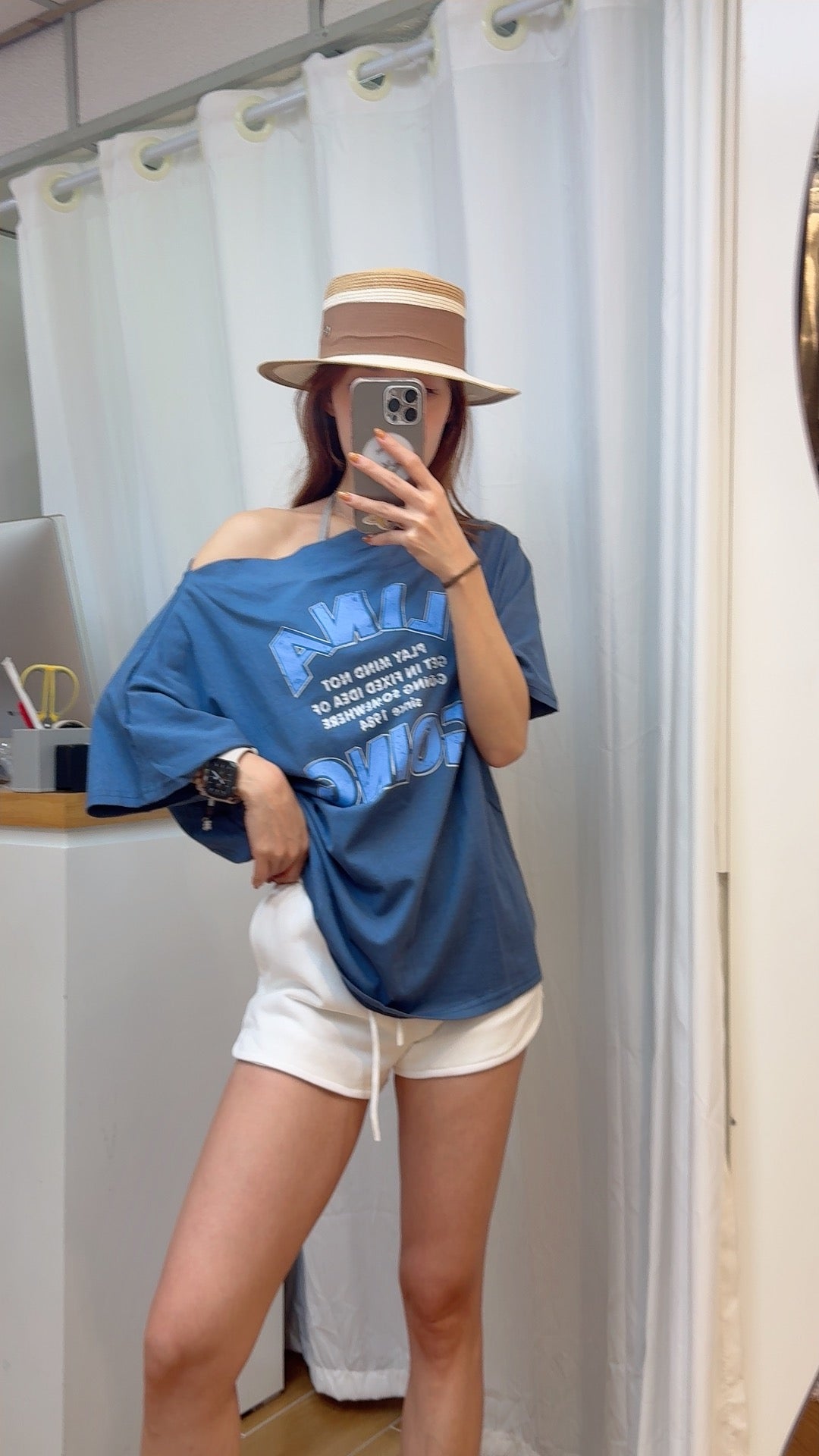 CU-Cotton White Shorts