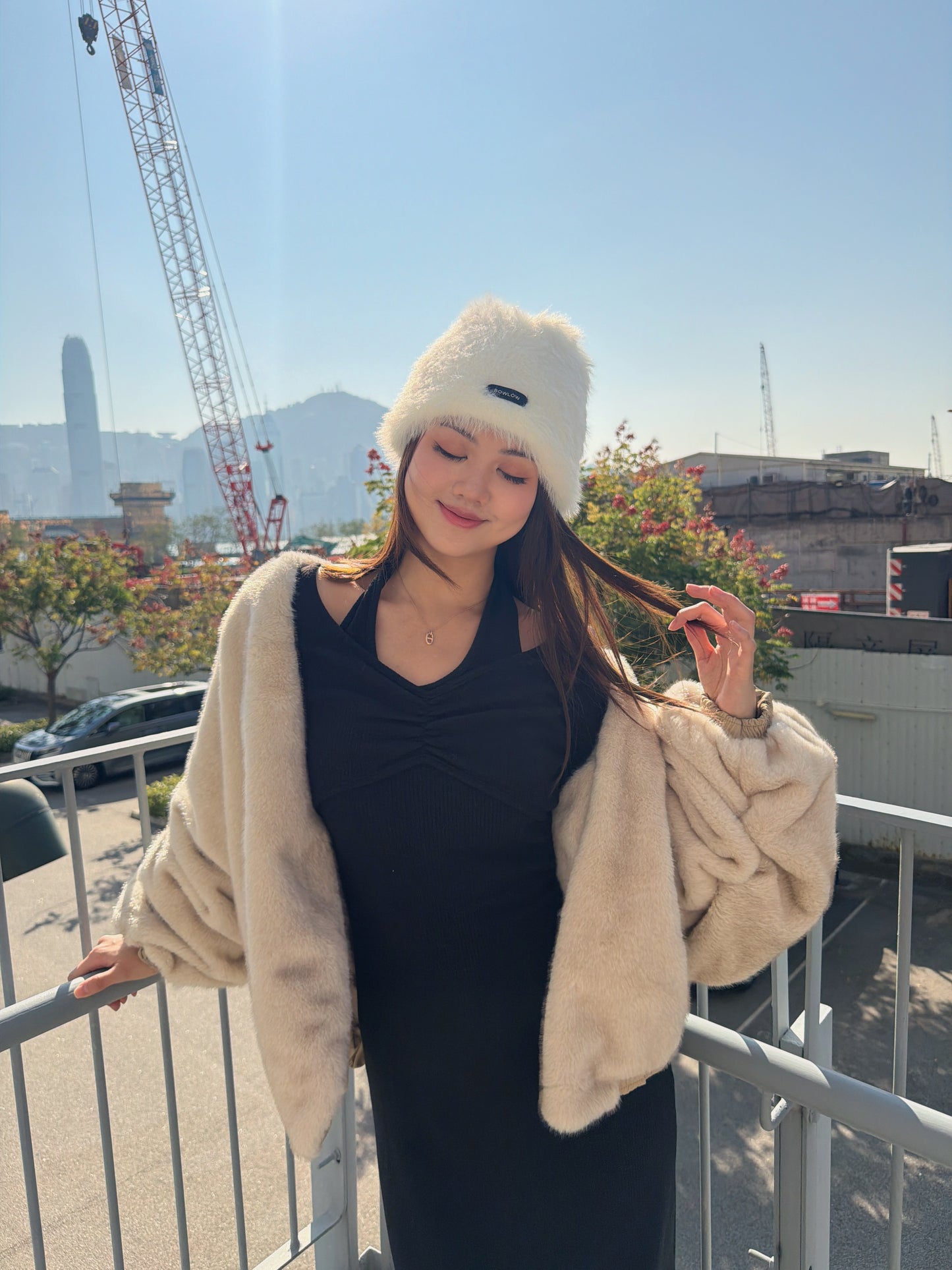 完美S型！ 加絨超顯瘦掛頸OPS