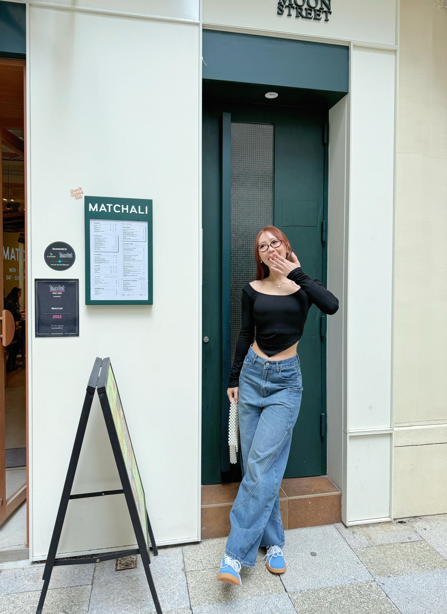 CU-［皇牌熱賣］彎月牛仔褲