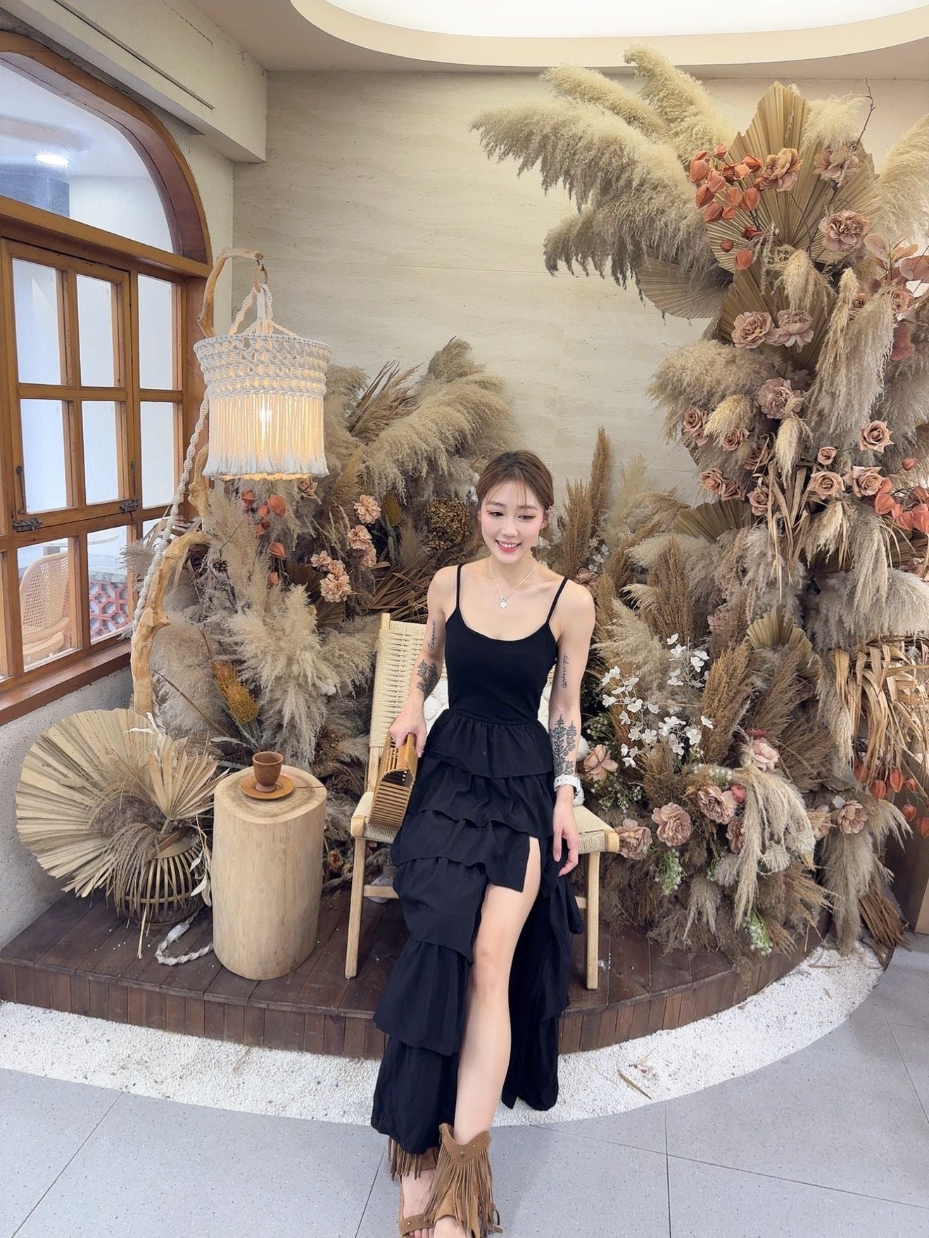 Layer Ruffle Black OPS
