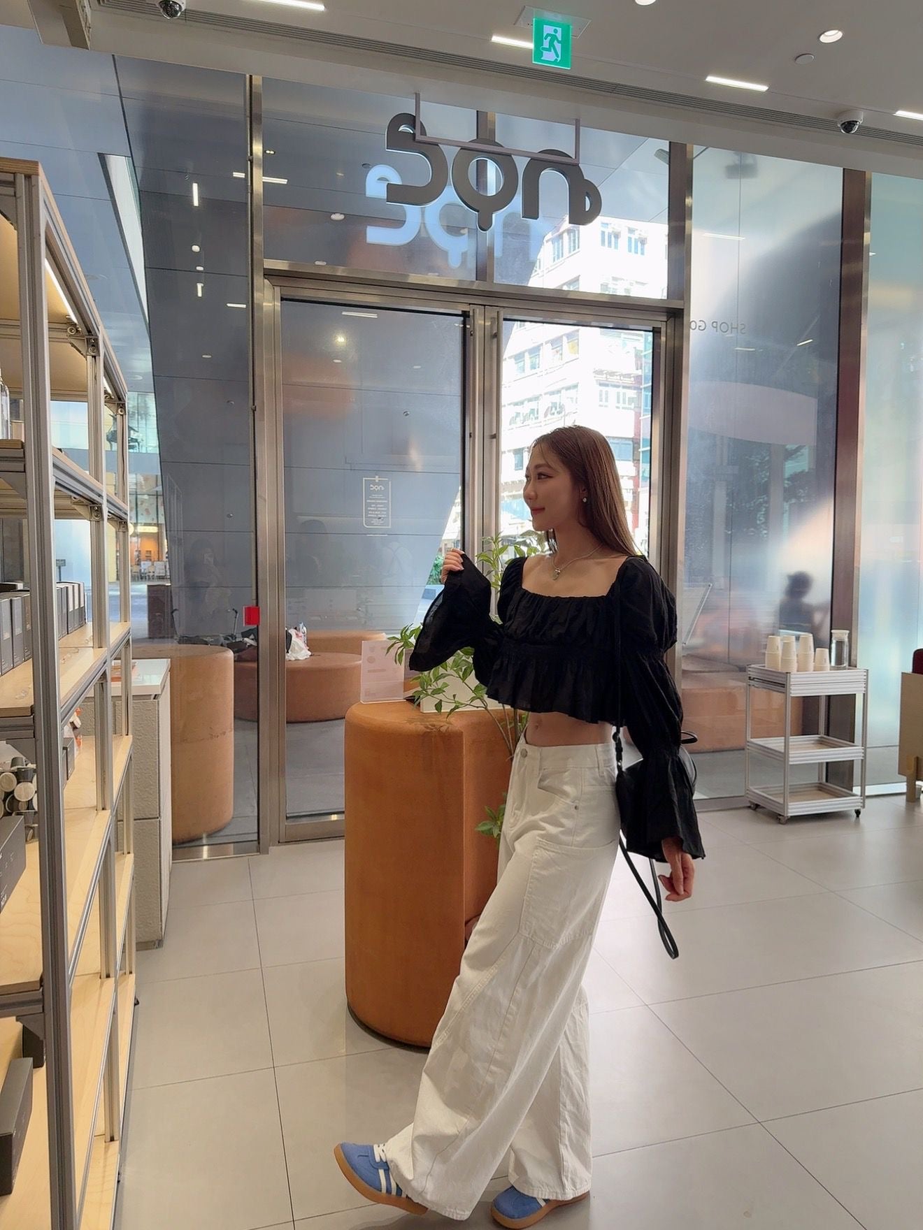 CU-［皇牌熱賣］彎月牛仔褲