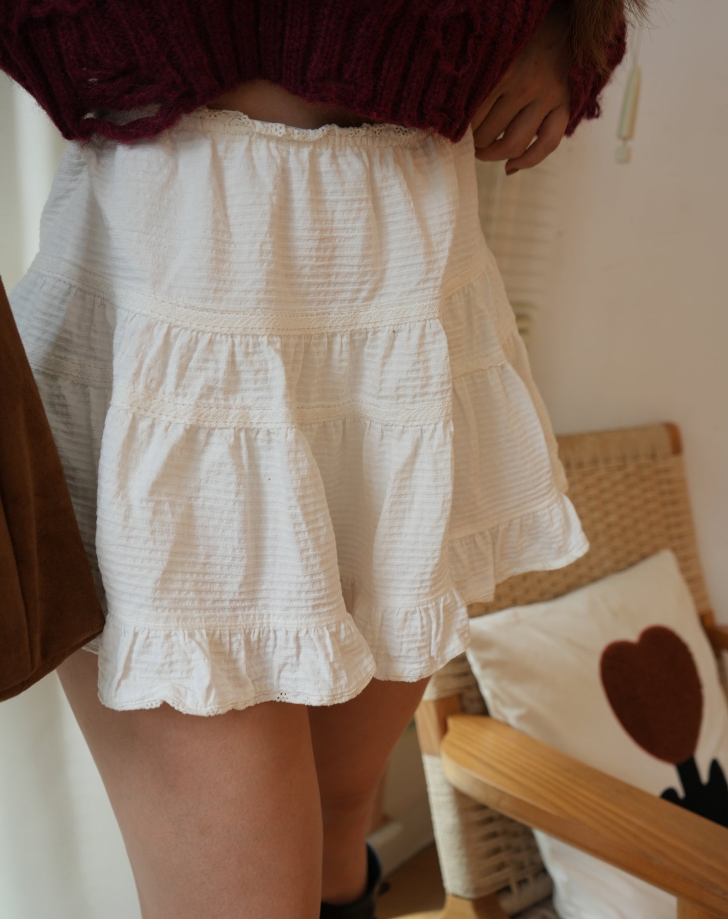 CU-layer skirt (black/white)