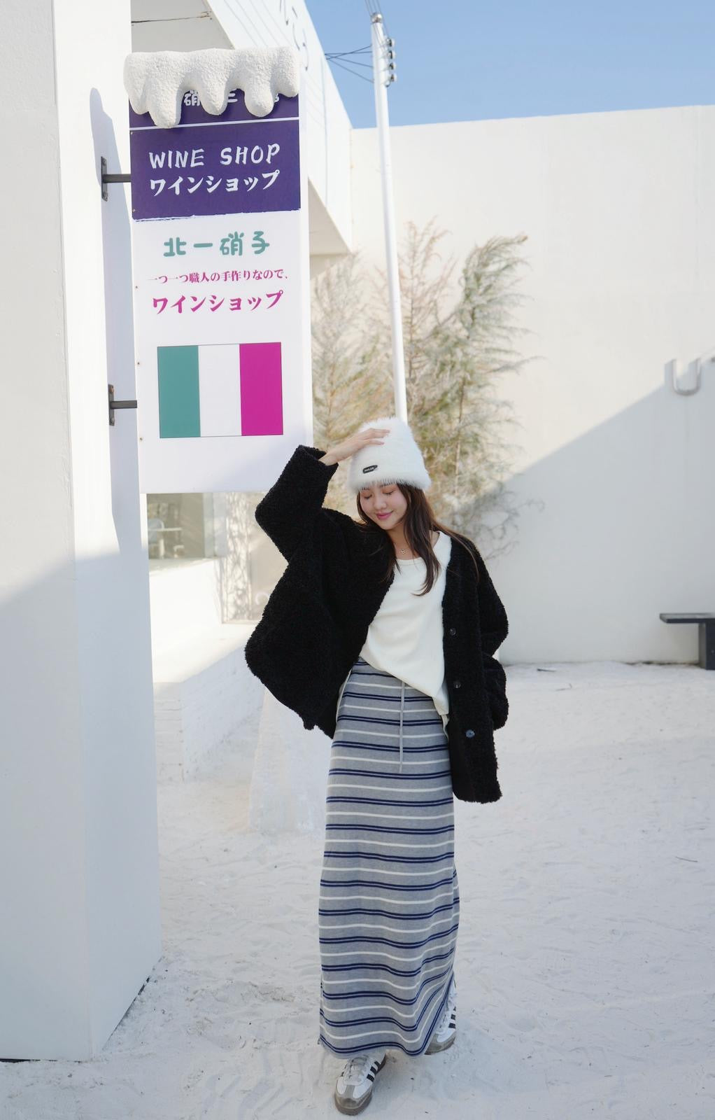 QQ羊羔毛oversize 毛毛褸