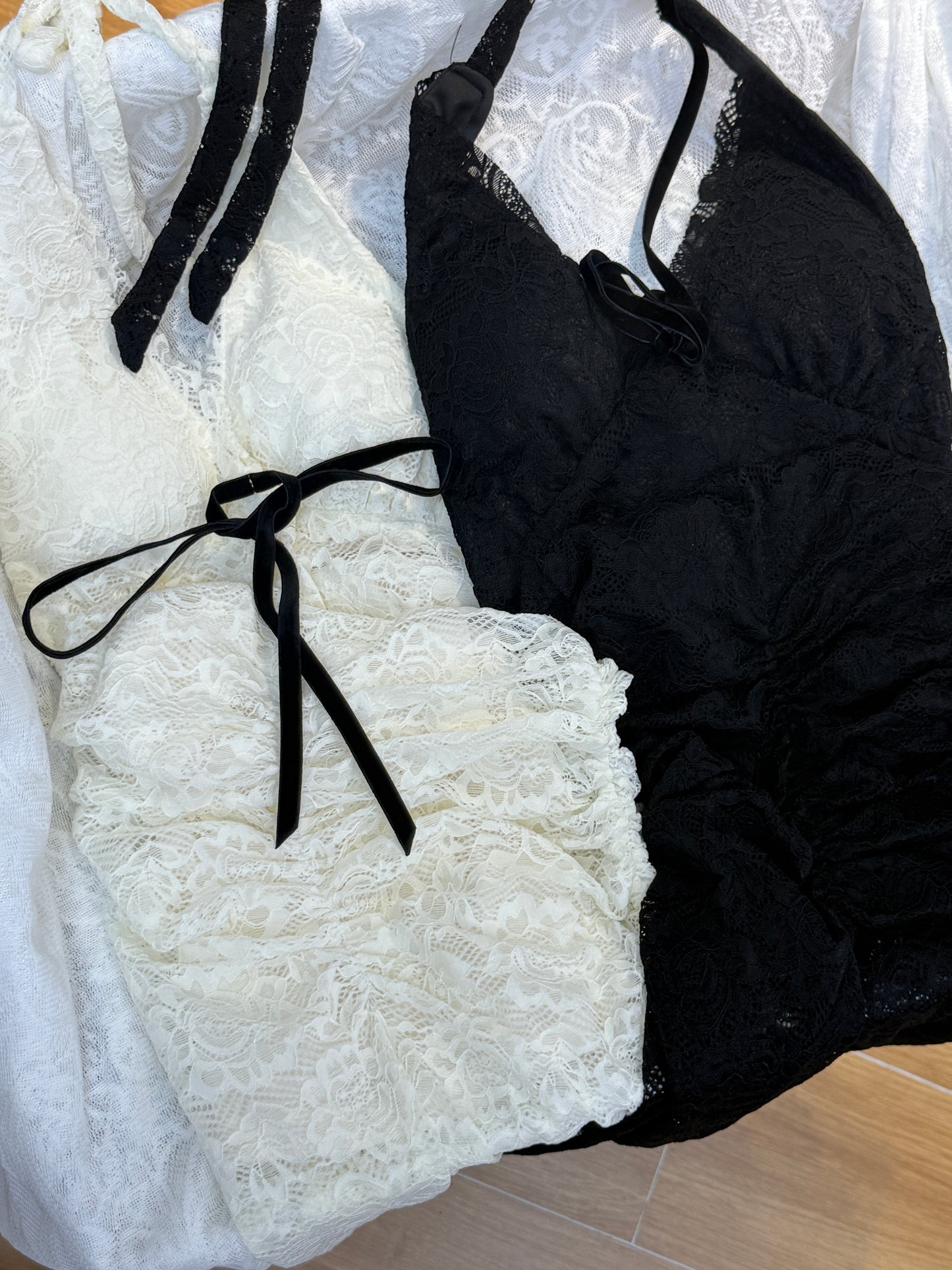 Gilly dress(black/white)