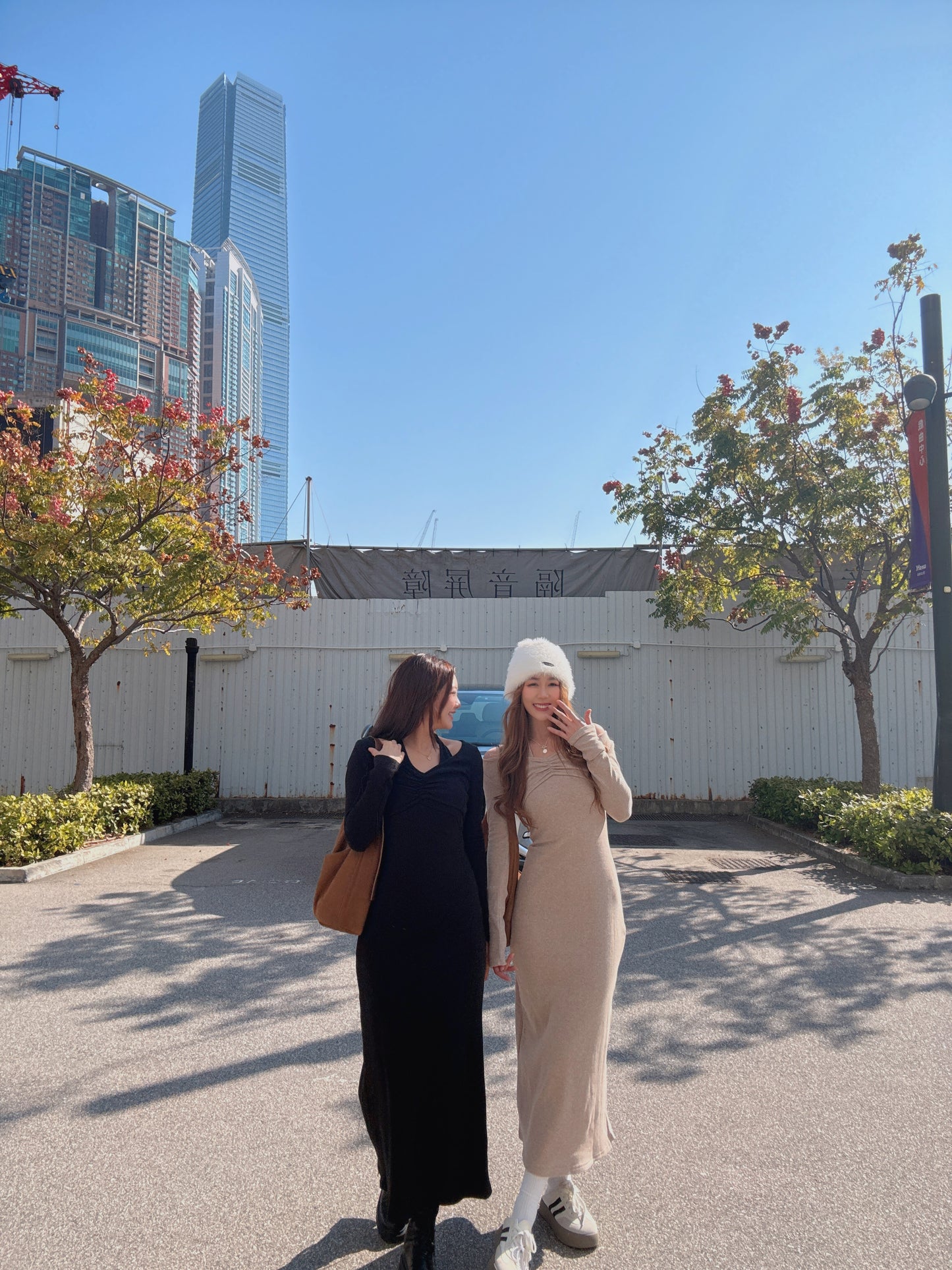 完美S型！ 加絨超顯瘦掛頸OPS