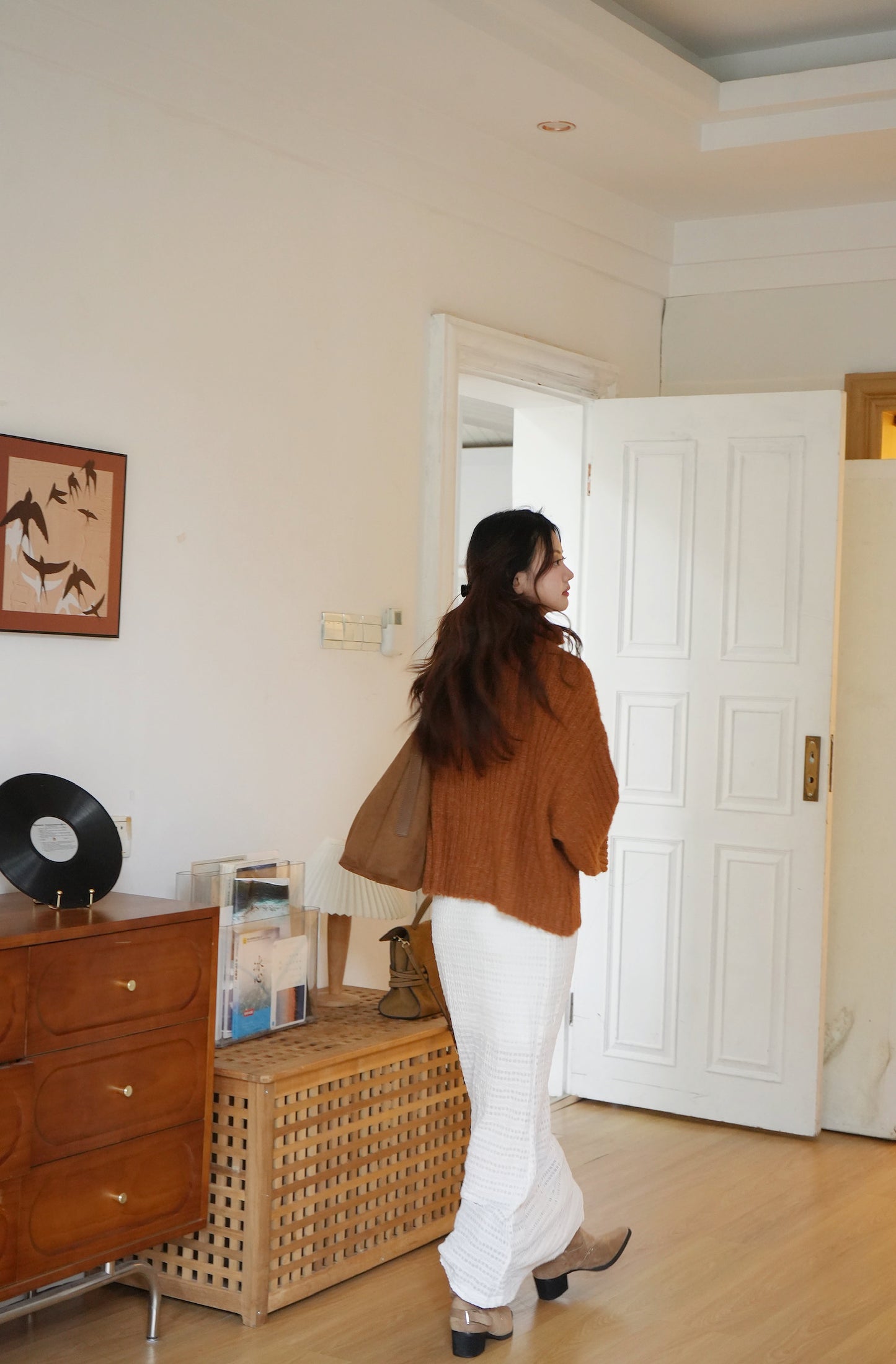 柔軟雲朵樽領冷衫