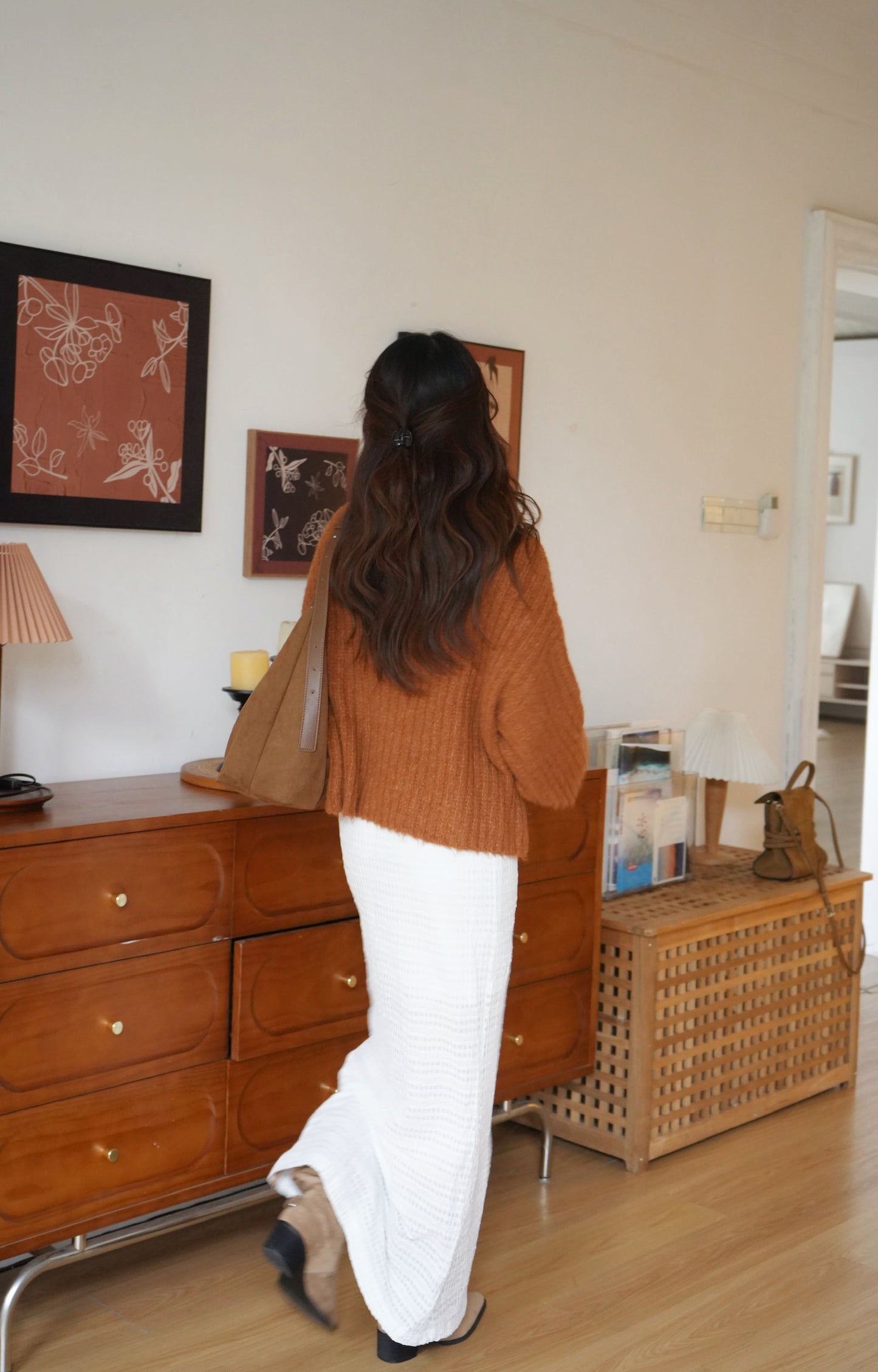 柔軟雲朵樽領冷衫